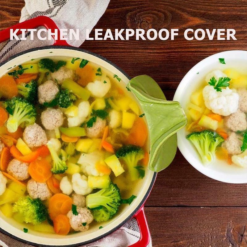 Anti-spill Kitchenware Deflector, 2pcs - Image 8