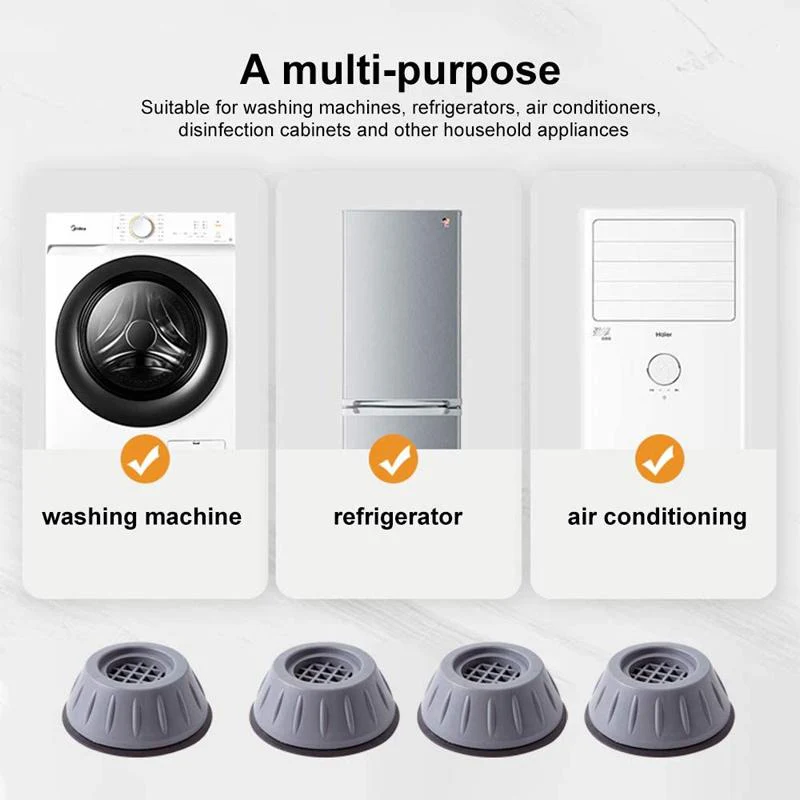 Anti Vibration Washing Machine Support（4PCs) - Image 9