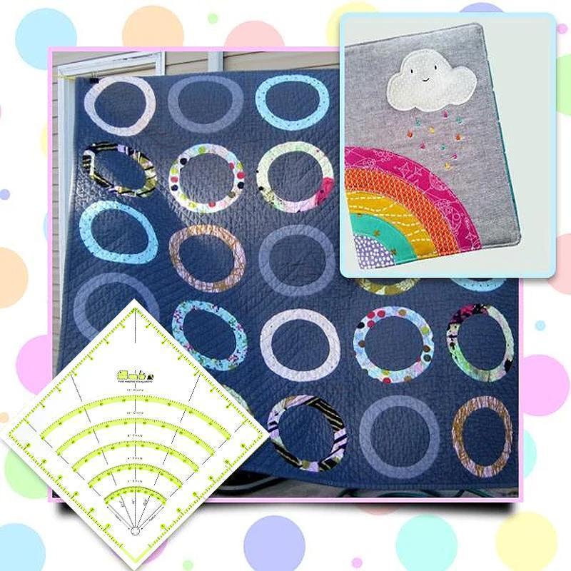 Arcs & Fans Quilt Circle Cutter Ruler - Image 7