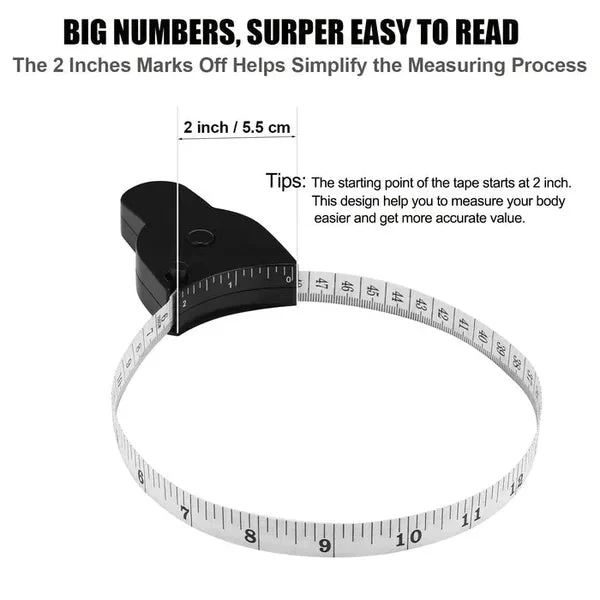 Automatic Rolling Tape Girth Measuring Ruler - Image 5