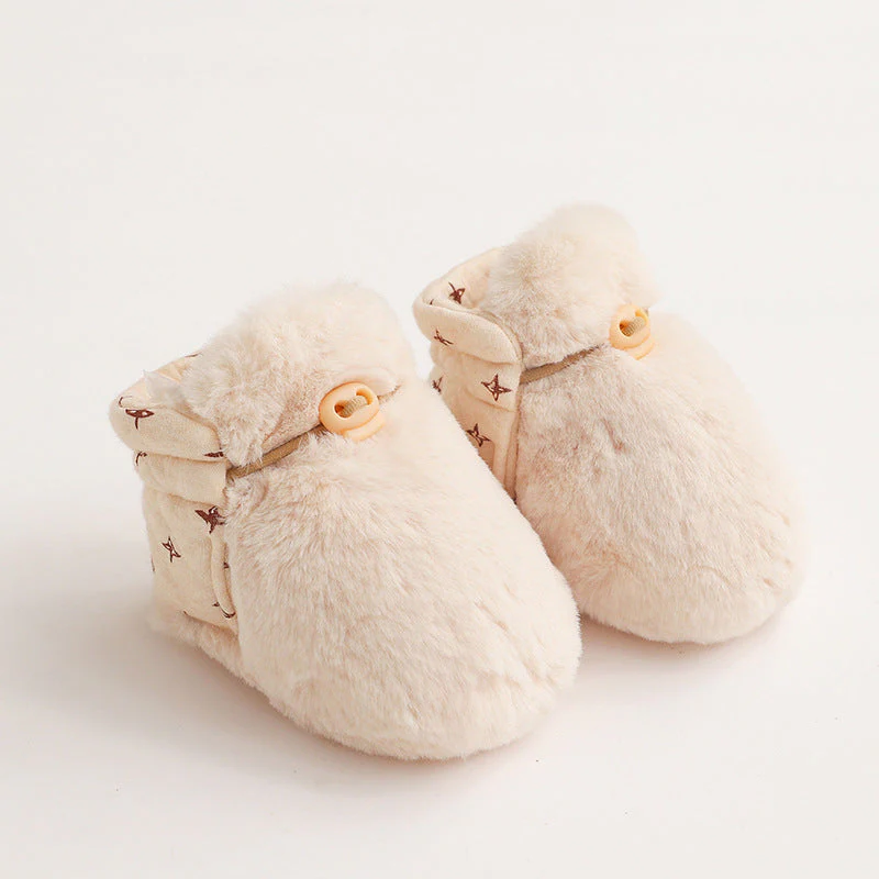 Baby Cartoon Plush Cotton Toddler Shoes - Image 10