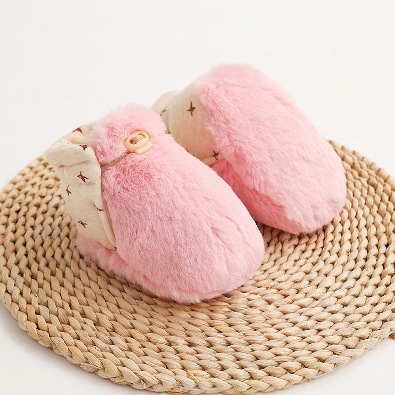Baby Cartoon Plush Cotton Toddler Shoes - Image 11