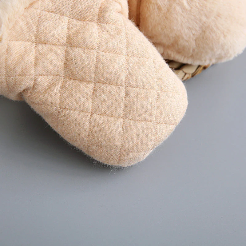 Baby Cartoon Plush Cotton Toddler Shoes - Image 3