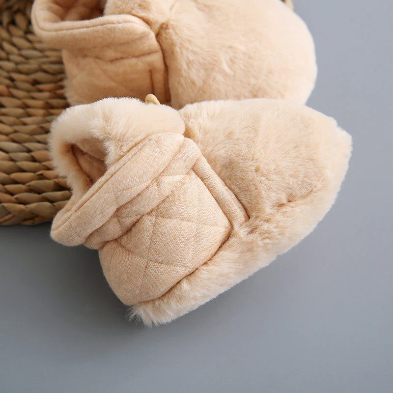 Baby Cartoon Plush Cotton Toddler Shoes - Image 7