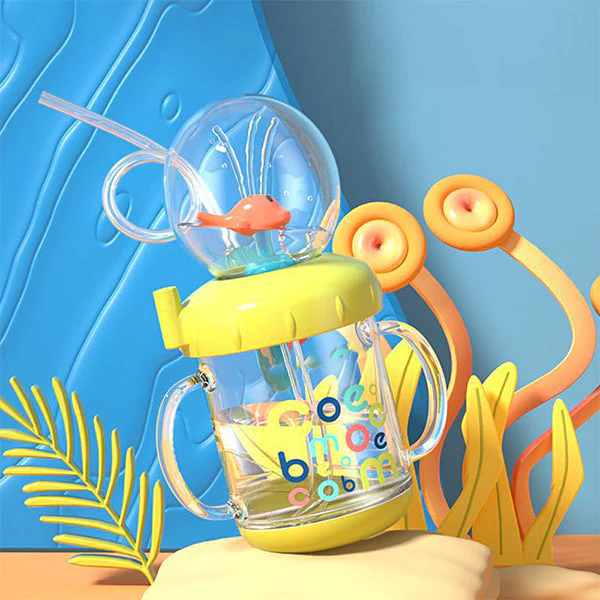 Baby Drinking Cup With Whale Squirt - Image 3