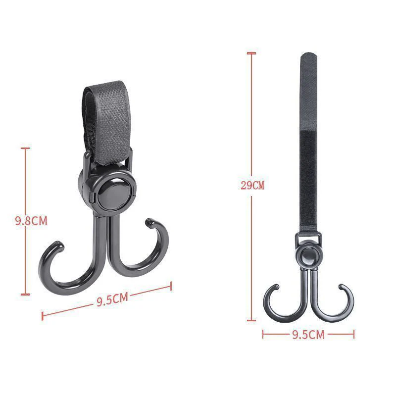 Baby Stroller Hooks for Hanging Diaper Bags - Image 10