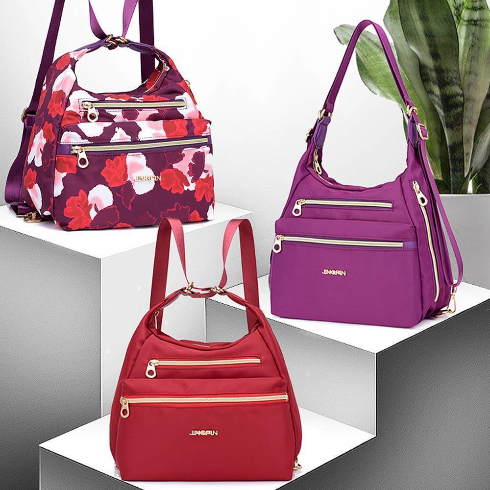 Bag with Double Zippers, Handbag and Shoulder Bag - Image 7