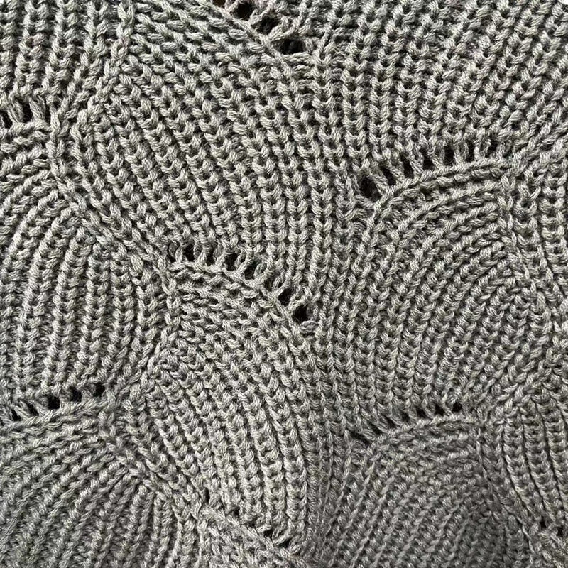Bat Sleeve Knitting Shawl - Image 5