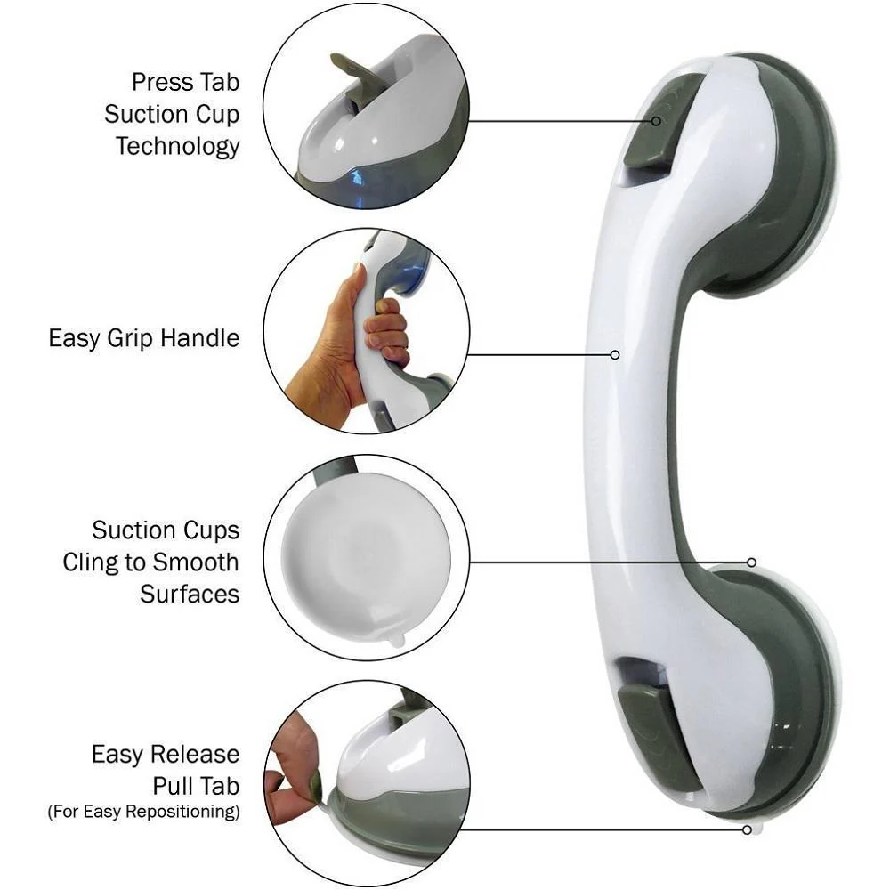 Non-slip Safety Suction Cup Handrails - Image 2
