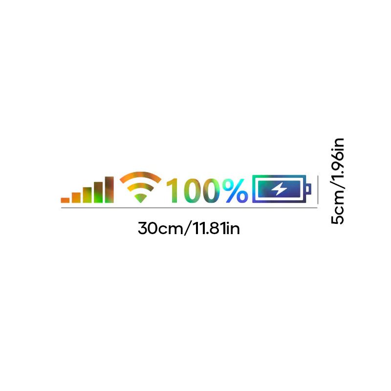 Battery Signal Reflective Sticker - Image 13