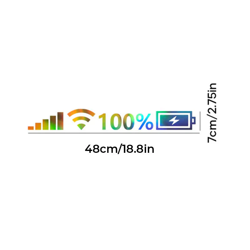 Battery Signal Reflective Sticker - Image 14
