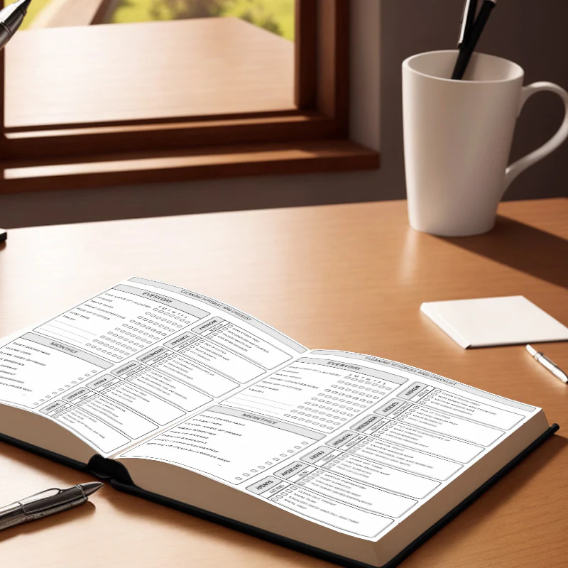 Bill Tracker Notebook & Cleaning Schedule Checklist - Image 12