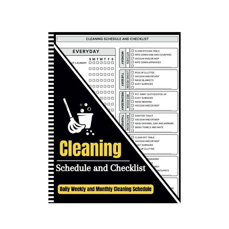 Bill Tracker Notebook & Cleaning Schedule Checklist - Image 20