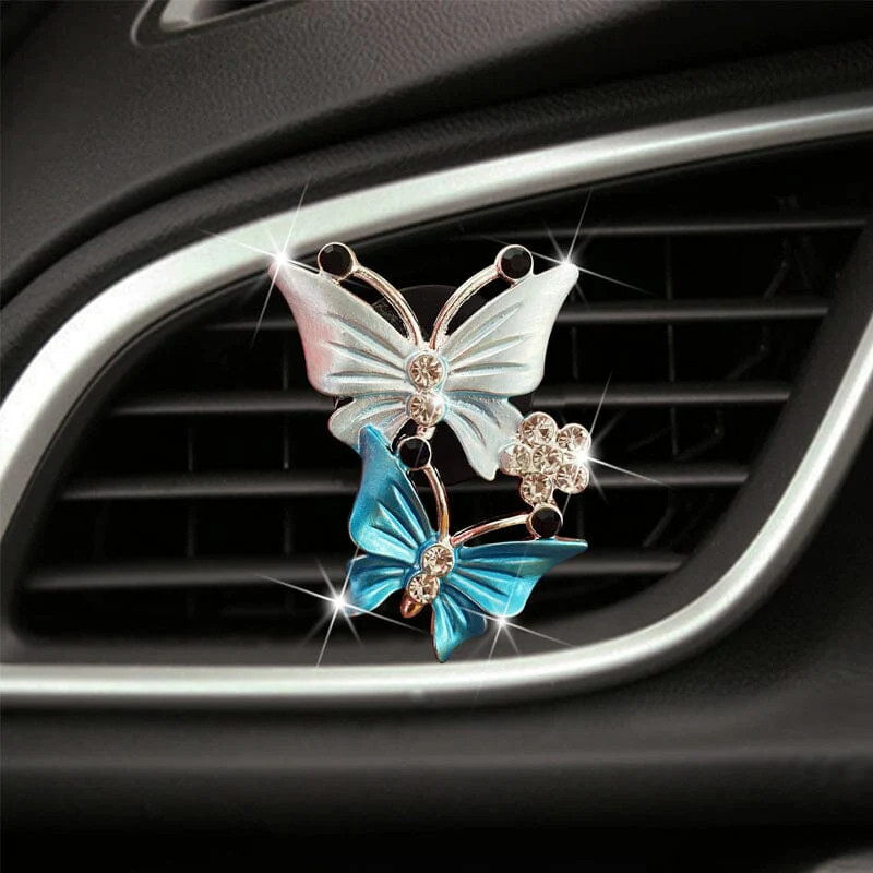 Bling Butterfly Car Accessories, Cute Car Air Freshener - Image 11