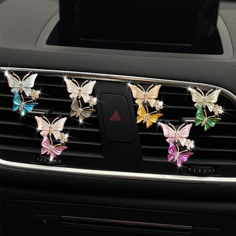 Bling Butterfly Car Accessories, Cute Car Air Freshener - Image 9
