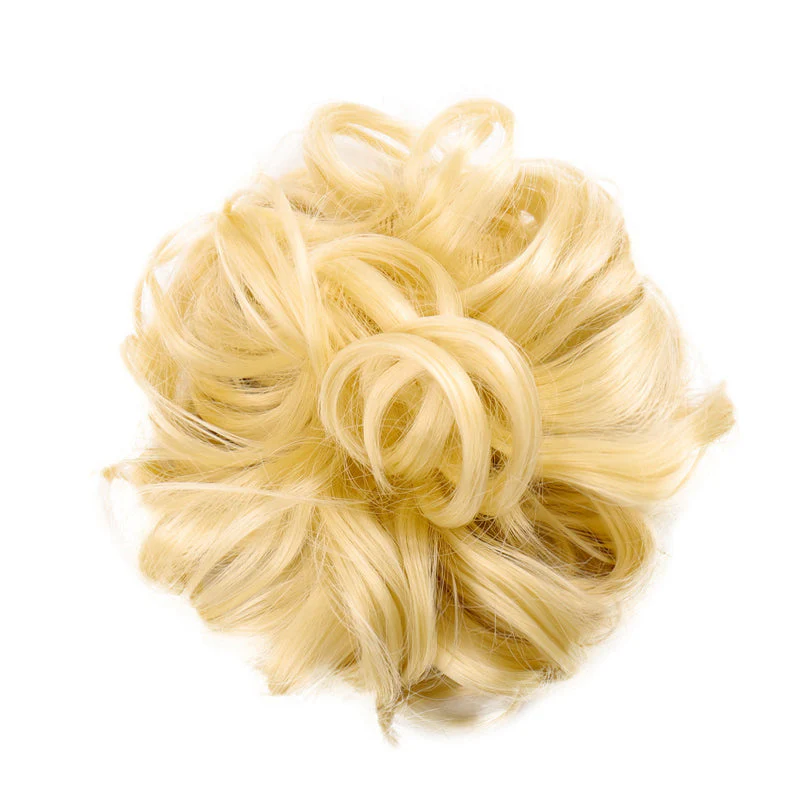 Bun Clipping Flower Bud Wig - Image 15