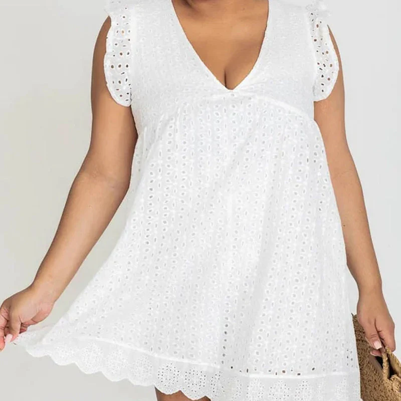 California Lace Dress Romper - Image 2