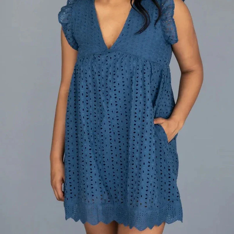 California Lace Dress Romper - Image 3
