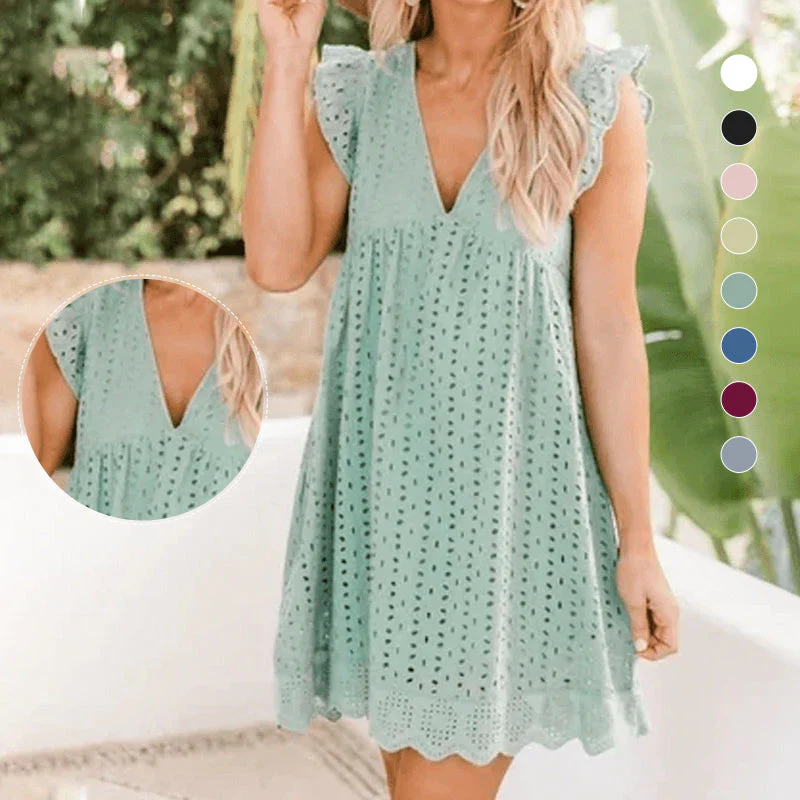 California Lace Dress Romper - Image 7
