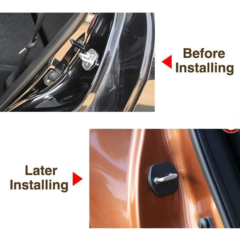 Car Door Lock Protective Cover (4 PCS) - Image 2