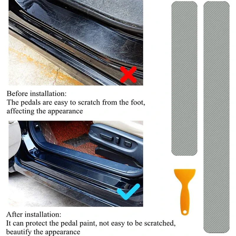 Car Door Sills Stickers( 4PCS ) - Image 5