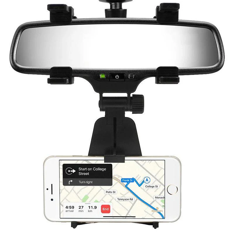 Car Rear View Mirror Phone Holder - Image 7