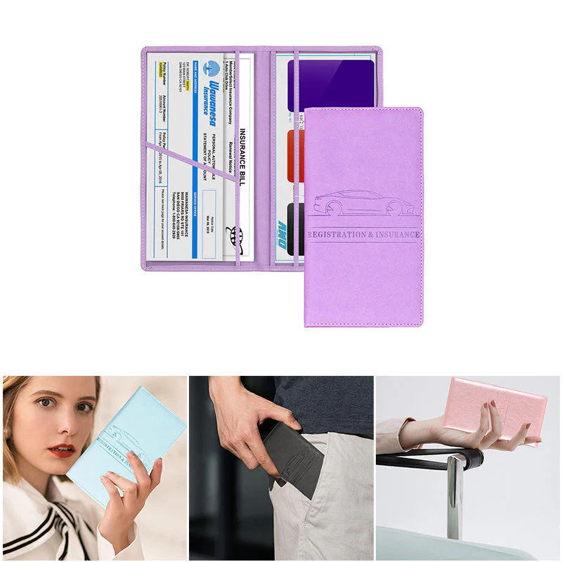 Car Registration & Insurance Card Holder - Image 10