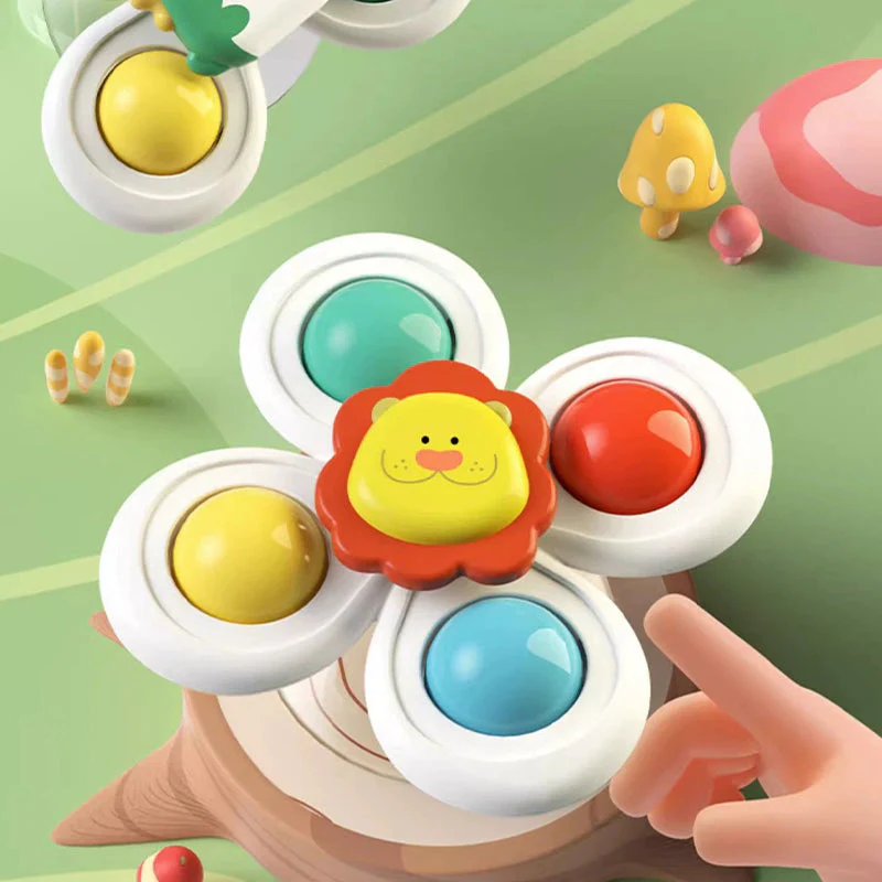 Cartoon Suction Cup Spinning Toy For Kids - Image 5