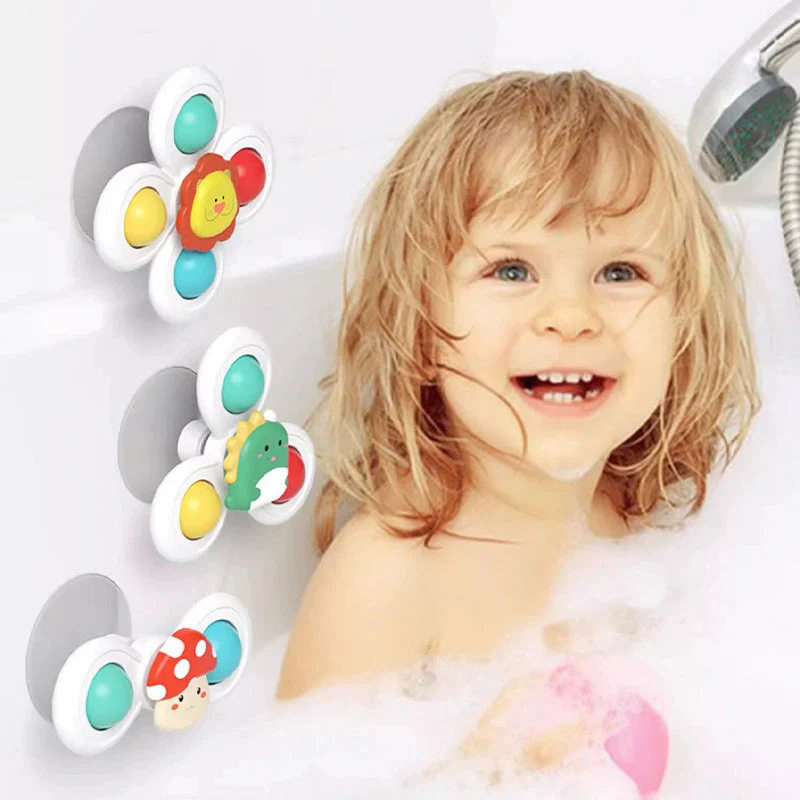 Cartoon Suction Cup Spinning Toy For Kids - Image 6