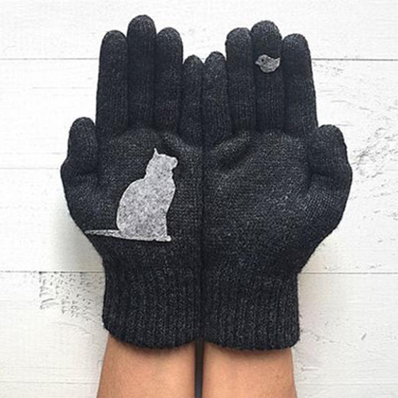 Cat Fan Cotton Gloves - Image 7