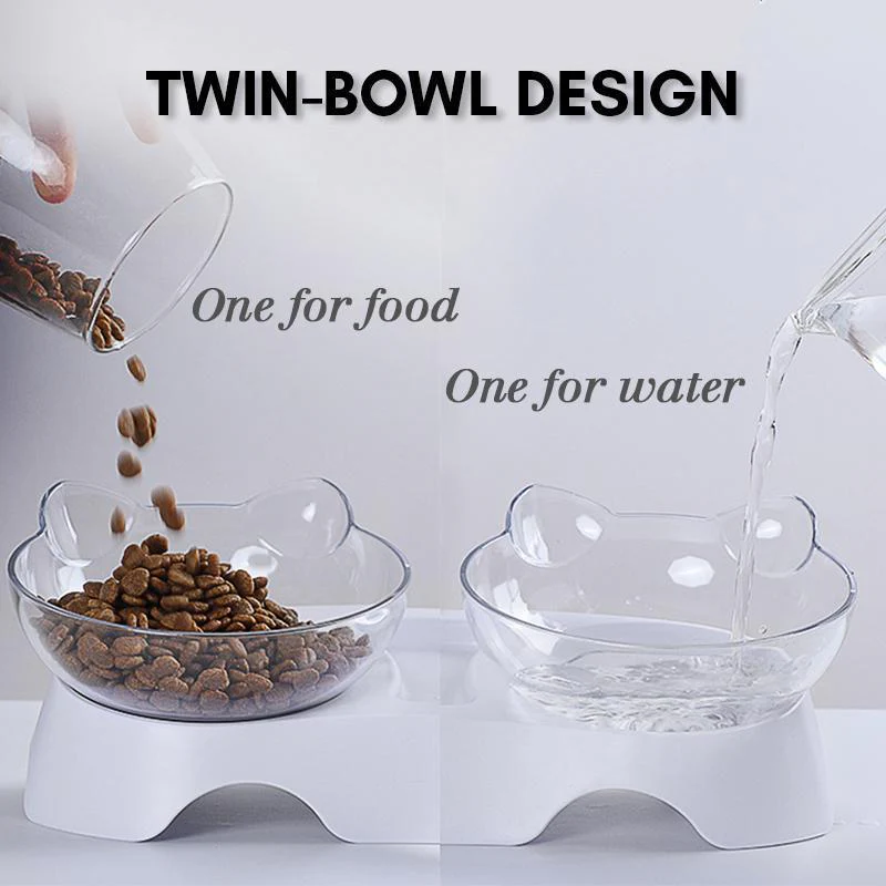Cat Feeding Bowl (Single/Double) - Image 3