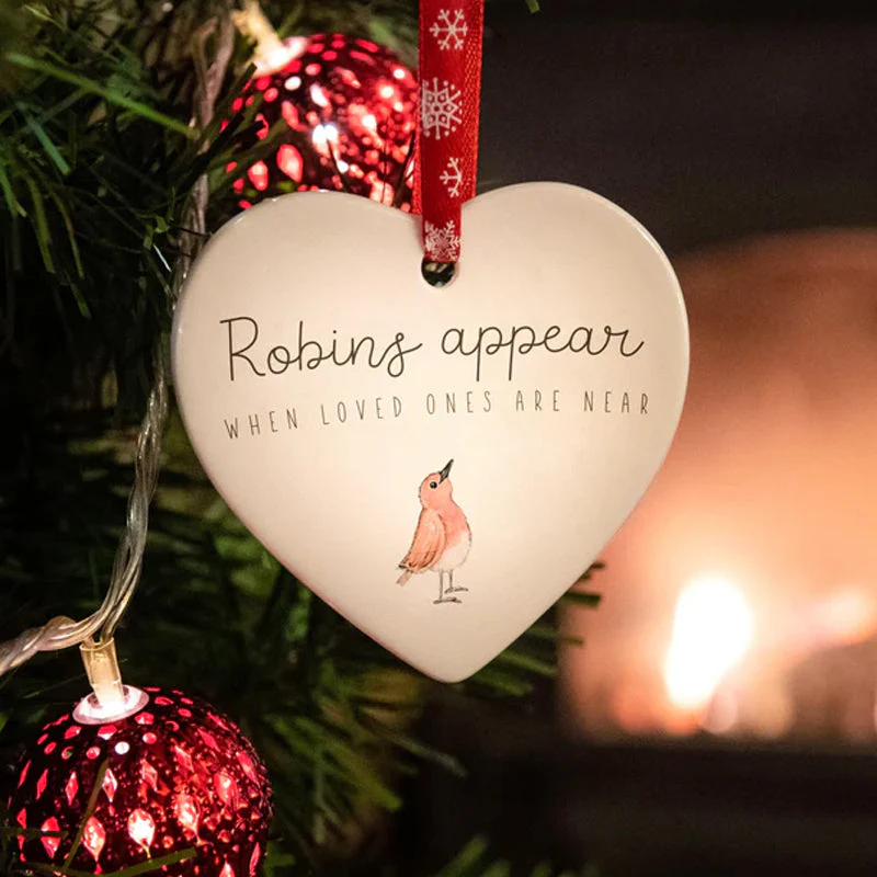 Ceramic Heart Hanging Ornament - Image 15