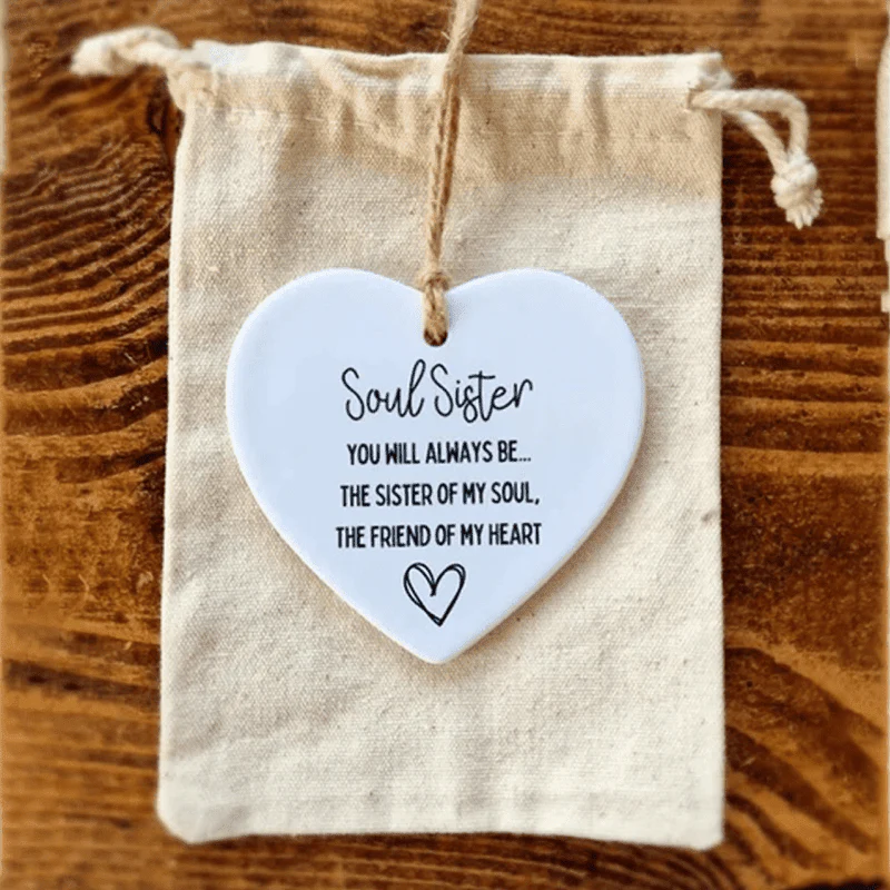 Ceramic Heart Quote card(GIft package) - Image 3