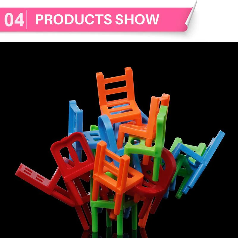 Chairs Stacking Tower Balancing Game - Image 6