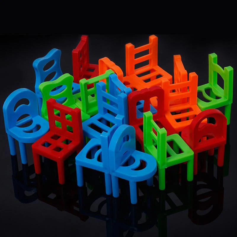 Chairs Stacking Tower Balancing Game - Image 9