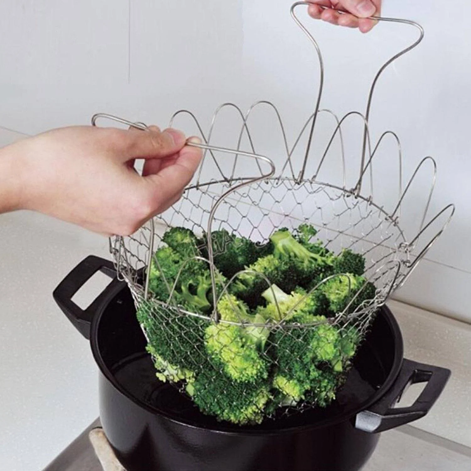 Stainless Steel Chef Basket - Image 3
