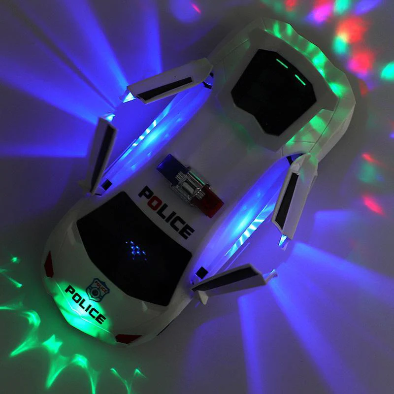 Child Electric Police Car - Image 2