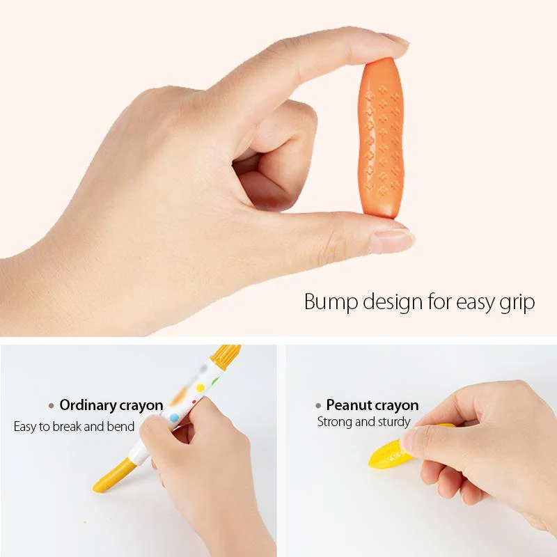 Children Peanut Crayons, safe & non-toxic - Image 5