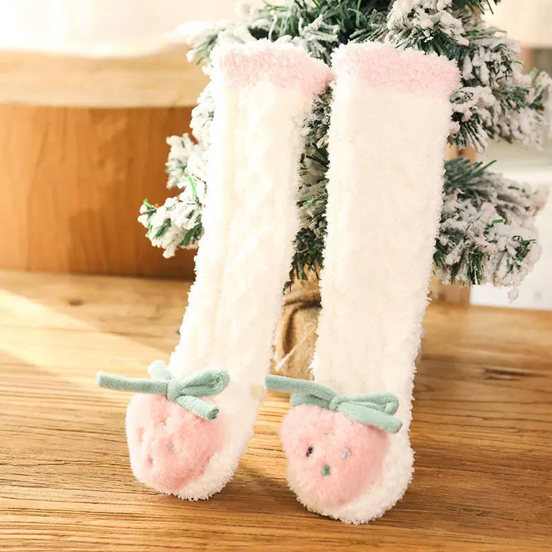 Children's Animal Coral Fleece Socks - Image 9