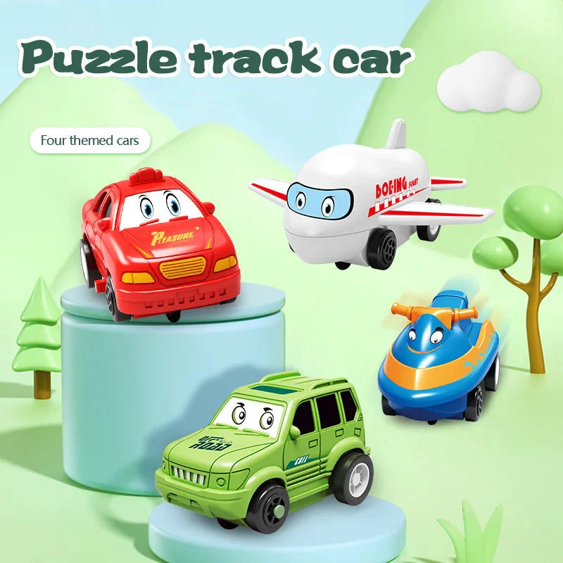 🧩Children's Educational Puzzle Track Car Play Set🧩 - Image 2
