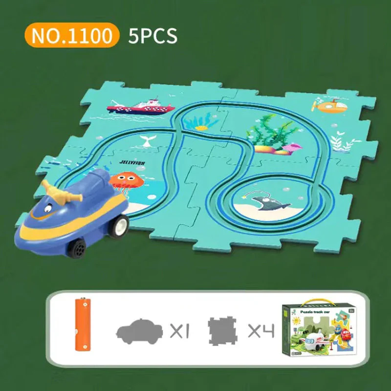🧩Children's Educational Puzzle Track Car Play Set🧩 - Image 29
