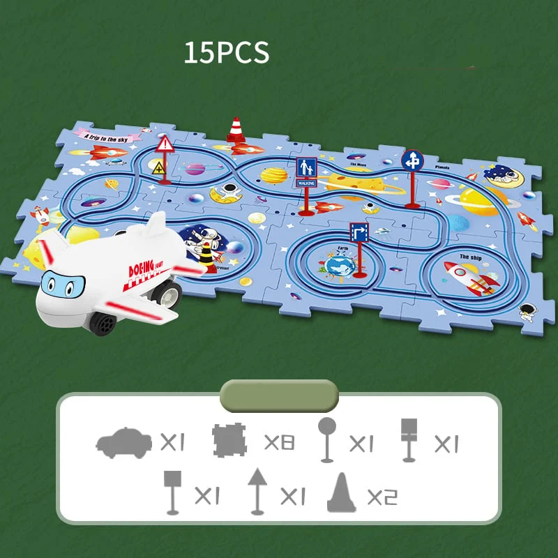 🧩Children's Educational Puzzle Track Car Play Set🧩 - Image 30