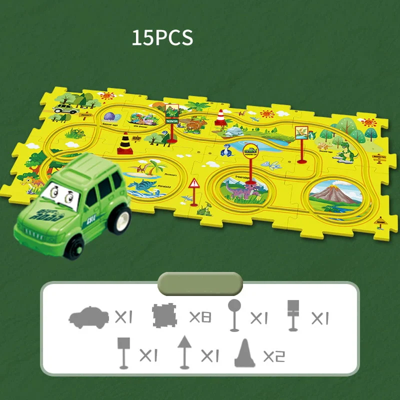 🧩Children's Educational Puzzle Track Car Play Set🧩 - Image 32