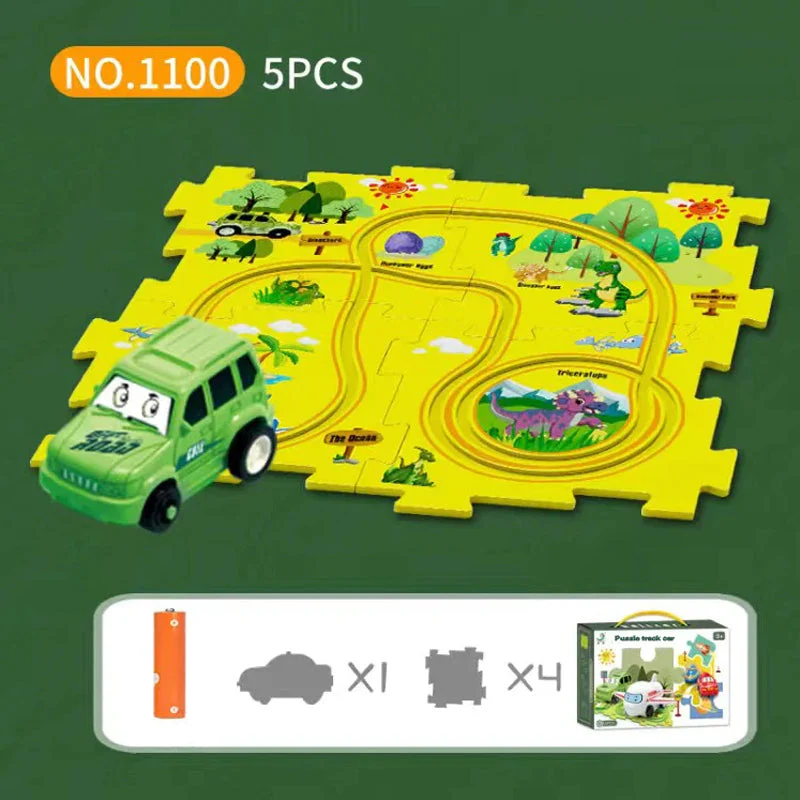 🧩Children's Educational Puzzle Track Car Play Set🧩 - Image 33