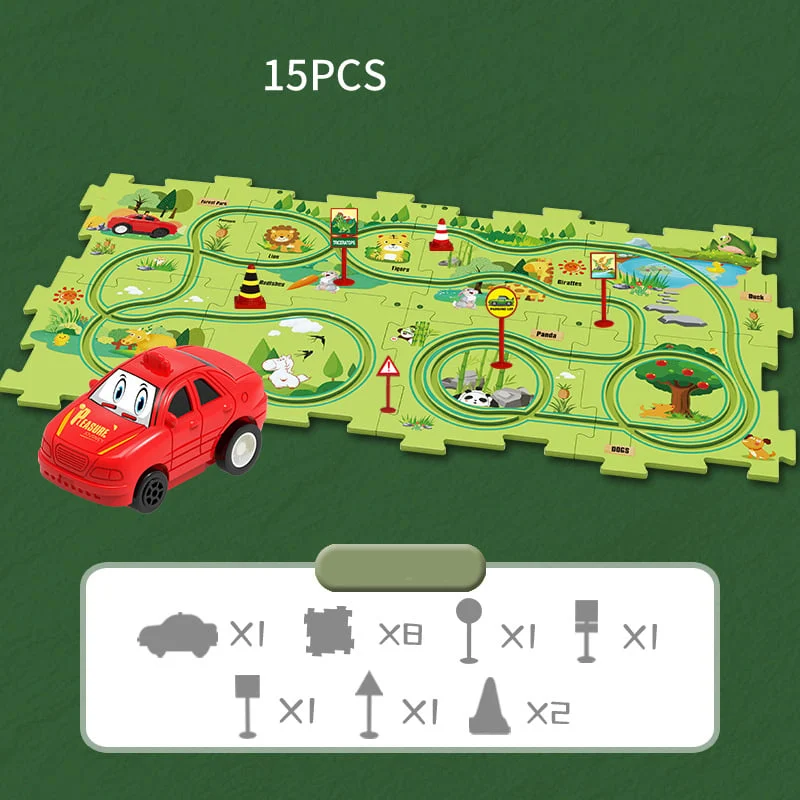🧩Children's Educational Puzzle Track Car Play Set🧩 - Image 34