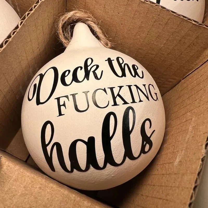 Christmas Funny Offensive Bauble - Image 15