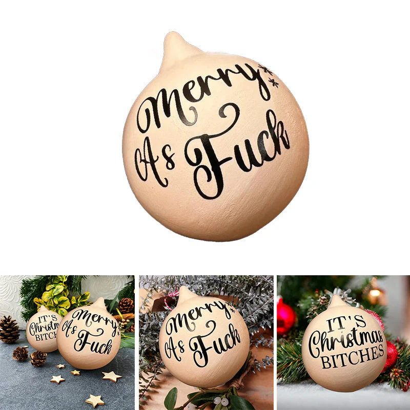 Christmas Funny Offensive Bauble - Image 2