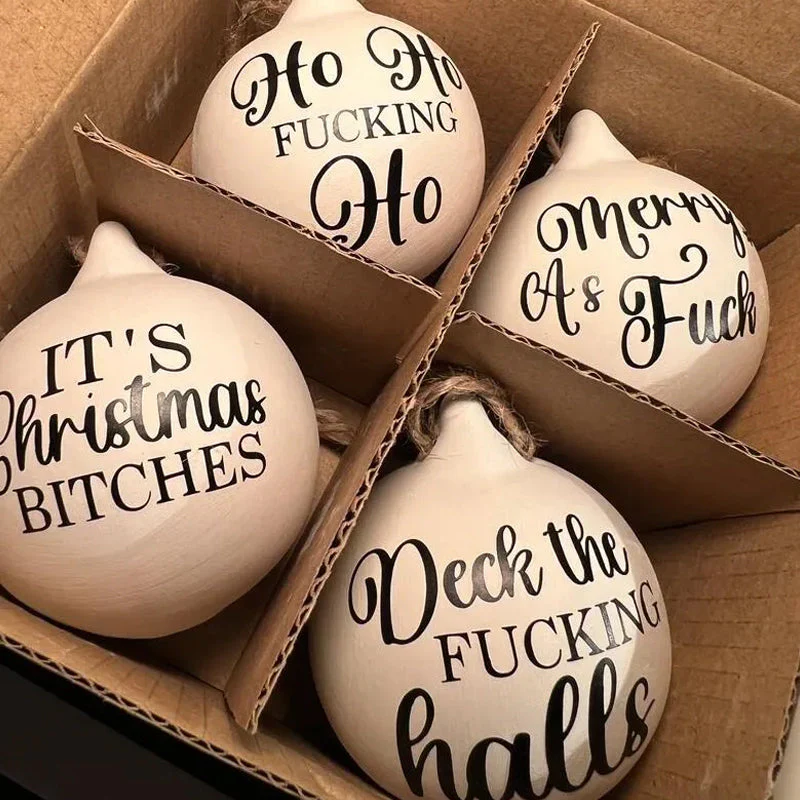 Christmas Funny Offensive Bauble - Image 9
