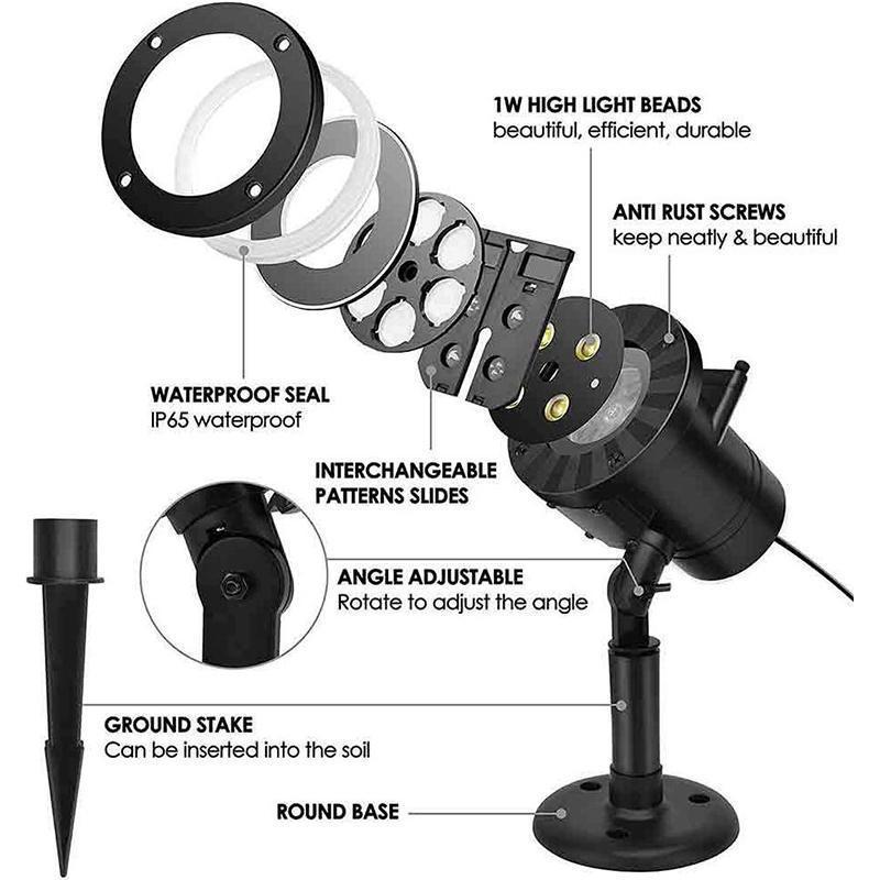 Christmas Home Decoration Projector Lights - Image 3