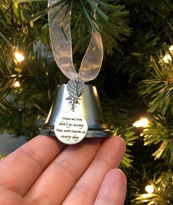 Christmas ornaments angel wings bell-memorial christmas gift - Image 8
